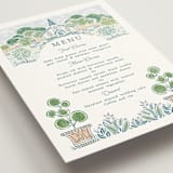"Going to the Chapel" - Menus in Meadow by Paper Sun Studio - Detail