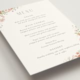 "Avery" - Menus in Peony by Jennifer Wick - Detail