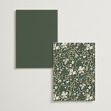 "Aster" - Menus in Garden by Itsy Belle Studio - Back of Card Options