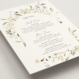 "Aster" - Menus in Garden by Itsy Belle Studio - Detail