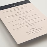 "Floral Monogram" - Menus in Champagne by Lindsay Megahed - Detail