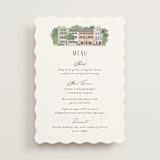 "East Bay street" - Menus in Lily by Jennifer Wick - Front