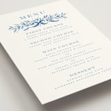 "Royal" - Menus in Cobalt by Petra Kern - Detail