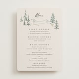 "Paradise" - Menus in Forest by Petra Kern - Front