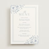 "Wild Roses" - Menus in Nova by Kristen Smith - Front