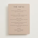 "English Garden" - Menus in Daffodil by Lindsay Megahed - Front