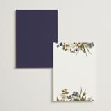 "Pressed Garden" - Menus in Fall by Grace Kreinbrink - Back of Card Options