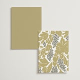 "Valley of the Moon" - Menus in Sage by Shiny Penny Studio - Back of Card Options