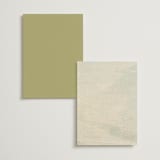 "Bluestem Fields" - Menus in Meadow by Holly Whitcomb - Back of Card Options