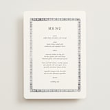 "Americana" - Menus in Sea by leslie hamer - Front