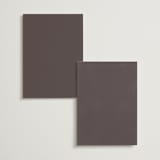 "Fleur" - Menus in Sangria by Jen Owens - Back of Card Options