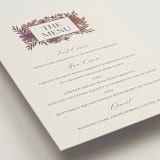 "Fleur" - Menus in Sangria by Jen Owens - Detail