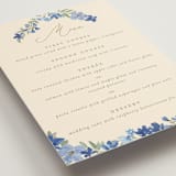 "Nilgiri" - Menus in Blueberry by Creo Study - Detail