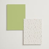 "delicate florals" - Menus in Snow by Lori Wemple - Back of Card Options