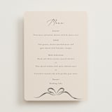 "Bow" - Menus in Tuxedo by Corinne Malesic - Front