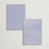 "Sweeping Meadow" - Menus in Wisteria by Everett Paper Goods - Back of Card Options