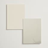 "Glide" - Menus in Porcelain by Jennifer Postorino - Back of Card Options