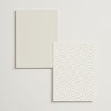 "Grande" - Menus in Cotton by Carolyn Nicks - Back of Card Options