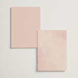 "First light" - Menus in Blush by Itsy Belle Studio - Back of Card Options