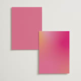 "Pop Romance" - Menus in Fruit Punch by Ashley DeMeyere - Back of Card Options