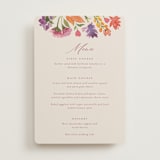 "Crest Fall" - Menus in Autumn by Pink House Press - Front