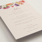 "Crest Fall" - Menus in Autumn by Pink House Press - Detail