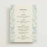 "Bloom" - Menus in Waterfall by Kelly Watkins - Front