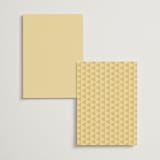 "Colorfield" - Menus in Buttercup by Snow and Ivy - Back of Card Options