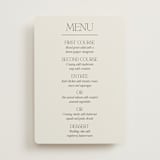 "Modernique" - Menus in Stone by Ashlee Townsend - Front