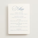 "Aristocratic" - Menus in Sky by Creo Study - Front