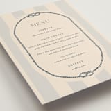 "nautical nuptials" - Menus in Sea Breeze by Rebecca Durflinger - Detail