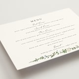 "Hydrangea Vine" - Menus in Coastal by Susan Moyal - Detail