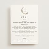 "Daphne" - Menus in Sephia by Itsy Belle Studio - Front