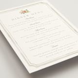 "Chelsea" - Menus in Hibiscus by Everett Paper Goods - Detail