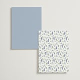 "Lavender" - Menus in Tuscany by Claudia Orengo - Back of Card Options