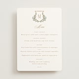 "Arbour" - Menus in Lake by Leah Bisch - Front