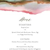 "Sedona" - Menus in Desert Sands by Itsy Belle Studio - Detail
