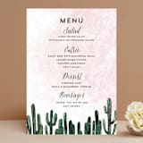 "Cacti" - Menus in Rose Crystal by Cass Loh - Front