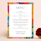 "To the max" - Menus in Garden by Inkblot Design - Front