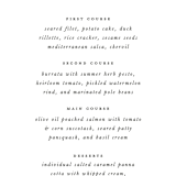 "tomorrows" - Menus in Ink by Lori Wemple - Detail