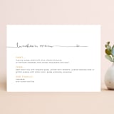 "The Happy Couple" - Menus in Tangerine by R studio - Front