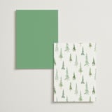 "Plain Air" - Menus in Meadow by Petra Kern - Back of Card Options