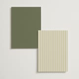 "Soria" - Menus in Meadow by Melanie Kosuge - Back of Card Options