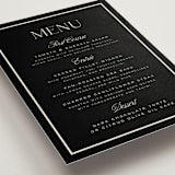 "Galleria" - Menus in Onyx by Laura Hankins - Detail