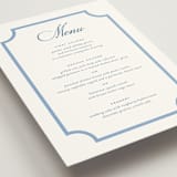 "Marenza" - Menus in Bluebell by Jessica Williams - Detail