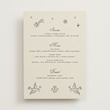 "Milagro" - Menus in Ivory by Ani Somi - Front