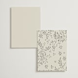 "Milagro" - Menus in Ivory by Ani Somi - Back of Card Options
