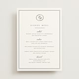 "Aspen Knoll" - Menus in Cotton by Amy Kross - Front