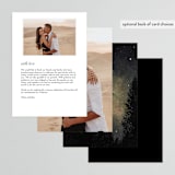 "Starry, Starry Night" - Menus in Shadow by Elly - Back of Card Options