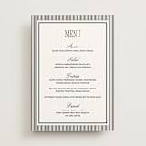 "Formal Minimalist" - Menus in Silk by Kelly Schmidt - Front